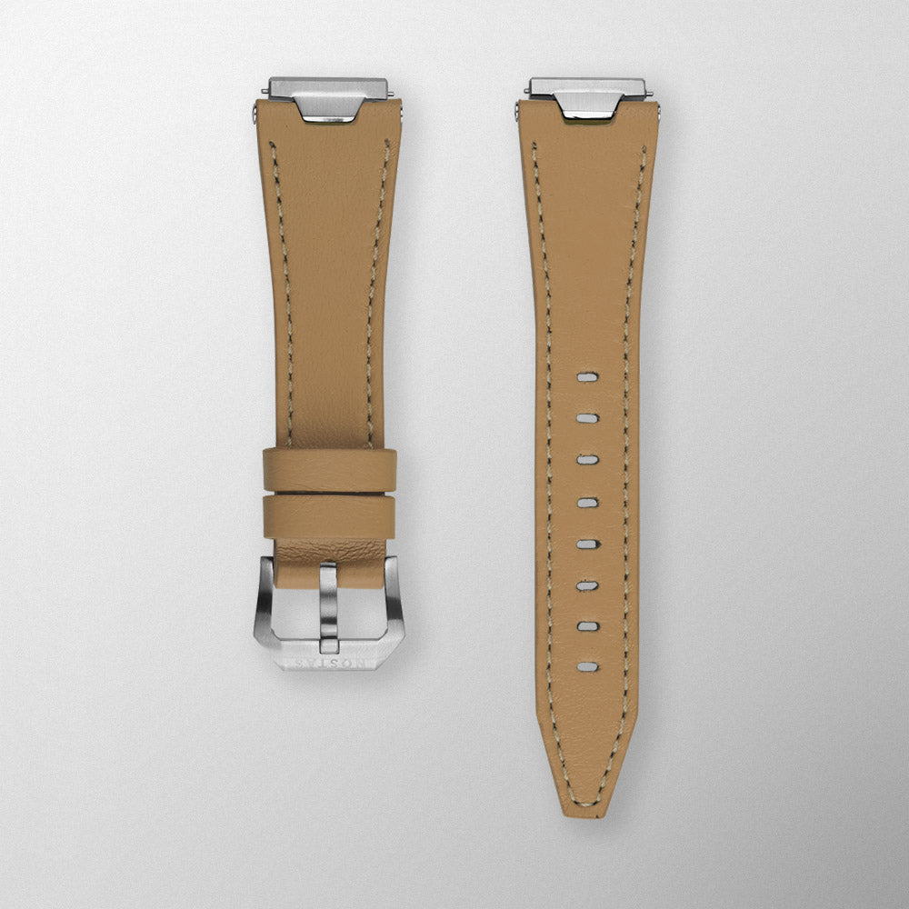 BEIGE LEATHER STRAP