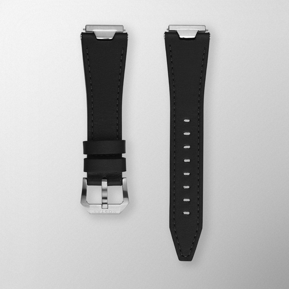 BLACK LEATHER STRAP