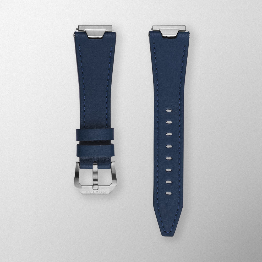 BLUE LEATHER STRAP